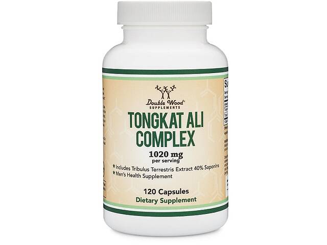 Тестостероновый комплекс Double Wood Tongkat Ali Extract Complex 1020 mg 120 Caps