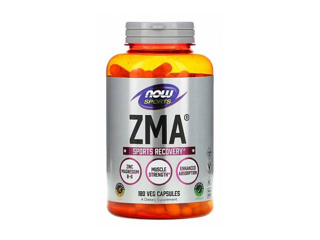 Тестостероновый комплекс NOW Foods ZMA 800 mg 180 Veg Caps