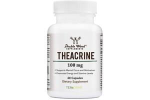 Тонизирующее средство Double Wood Supplements Theacrine 100 mg 60 Caps