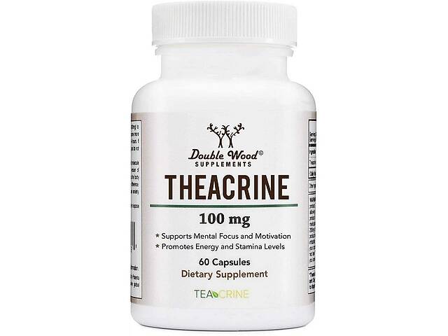 Тонизирующее средство Double Wood Supplements Theacrine 100 mg 60 Caps