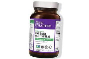 Травы для повышения энергии One Daily Multiherbal Energy Boost New Chapter 30вегкапс (71377011)