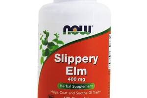 Травяные ферменты NOW Foods Slippery Elm 400 mg 100 Caps