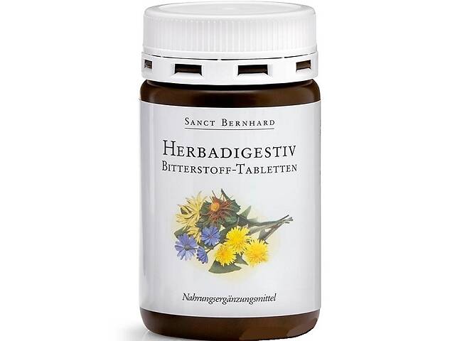 Травяные ферменты Sanct Bernhard Herbadigestiv 150 Tabs