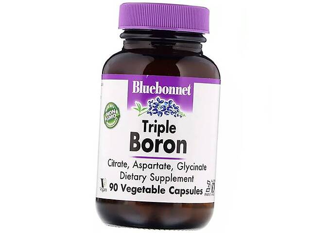 Тройной Бор Triple Boron Bluebonnet Nutrition 90вегкапс (36393103)