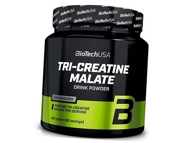 Три-креатин малат Tri-Creatine Malate BioTech (USA) 300г Без вкуса (31084006)