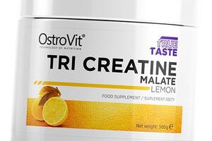 Три-креатин малат Tri-Creatine Malate Ostrovit 300г Лимон (31250003)