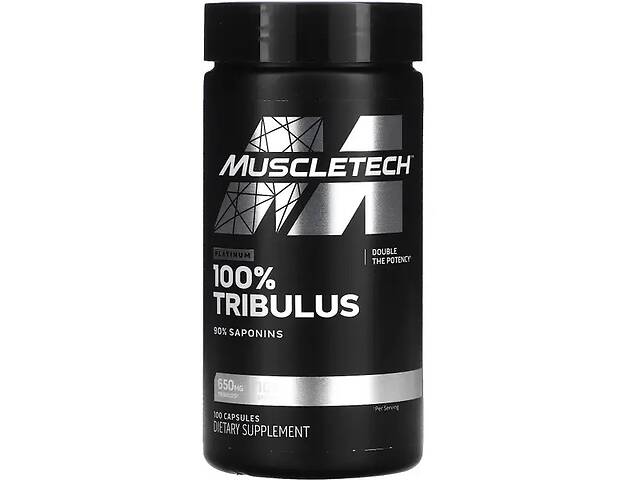 Трибулус MuscleTech Platinum 100% Tribulus 650 mg 100 Caps