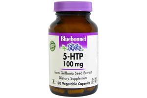 Триптофан Bluebonnet Nutrition 5-HTP 100 mg 120 Veg Caps BLB0053