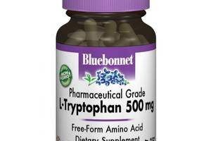 Триптофан Bluebonnet Nutrition L-Tryptophan 500 mg 30 Caps