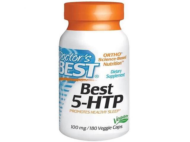 Триптофан Doctor's Best Best 5-HTP 100 mg 180 Veg Caps
