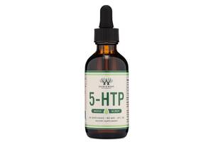 Триптофан Double Wood Supplements 5-HTP Liquid Drops 50 mg in 1 ml 60 ml /60 servings/