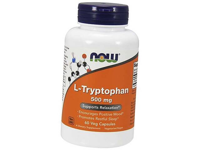 Триптофан L-Tryptophan 500 Now Foods 60вегкапс (27128029)