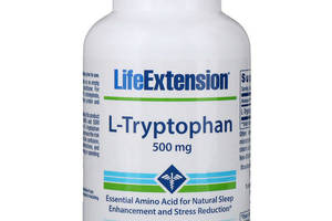 Триптофан Life Extension L-Tryptophan 500 mg 90 Veg Caps LEX-17229