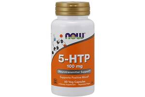 Триптофан NOW Foods 5-HTP 100 mg 60 Veg Caps