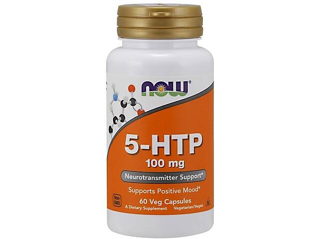 Триптофан NOW Foods 5-HTP 100 mg 60 Veg Caps