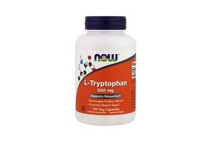 Триптофан NOW Foods L-Tryptophan 500 mg 120 Veg Caps