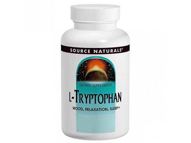 Триптофан Source Naturals L-Tryptophan 500 mg 30 Tabs