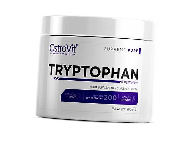 Триптофан в порошке Tryptophan Ostrovit 200г Без вкуса (27250014)