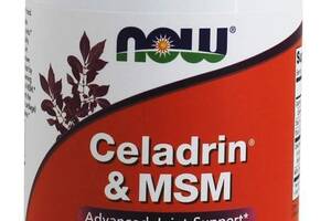 Целадрин и МСМ Celadrin MSM Now Foods 120 капсул