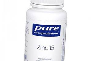 Цинк Піколінат, Zinc 15, Pure Encapsulations 180капс (36361065)
