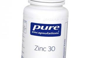 Цинк Піколінат, Zinc 30, Pure Encapsulations 60капс (36361057)
