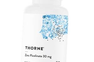Цинк Піколінат, Zinc Picolinate 30, Thorne Research 180капс (36357024)