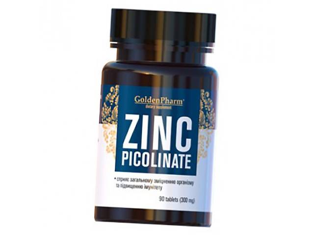 Цинк Пиколинат Zinc Picolinate Golden Pharm 90таб (36519012)