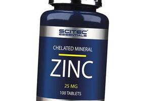 Цинк Zinc 25 Scitec Essentials 100таб (36170021)