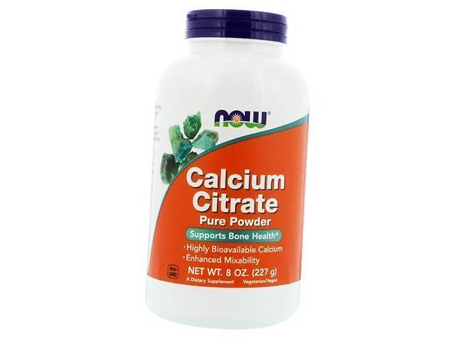 Цитрат Кальция Calcium Citrate Powder Now Foods 227г (36128324)