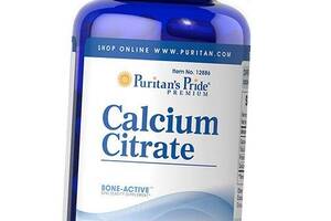Цитрат Кальція Calcium Citrate Puritan's Pride 100капс (36367043)