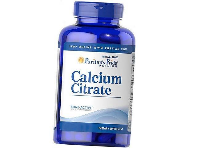 Цитрат Кальція Calcium Citrate Puritan's Pride 200капс (36367043)