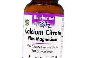 Цитрат Кальція та Магній, Calcium Citrate plus Magnesium, Bluebonnet Nutrition 180каплет (36393063)