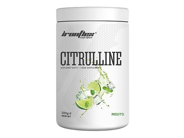 Цитруллин для спорта IronFlex Citrulline 500 g /200 servings/ Mojito