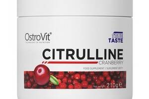 Цитруллин для спорта OstroVit Citrulline 210 g /70 servings/ Cranberry