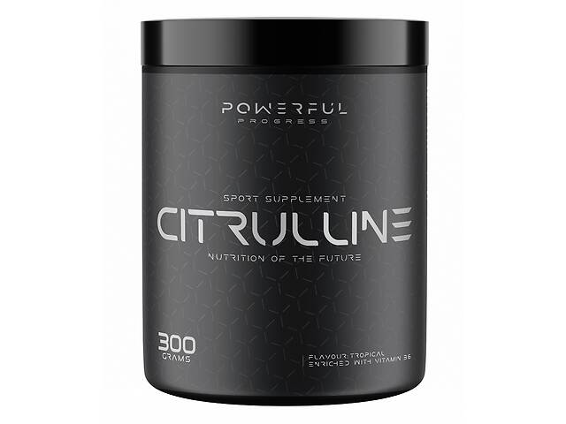 Цитруллин для спорта Powerful Progress Citrulline 300 g /120 servings/ Tropic