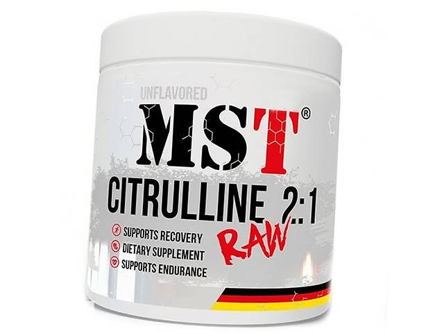 Цитруллин для тренировок Citrulline Raw MST 250г Без вкуса (27288022)