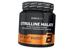 Цитруллин Малат Citrulline Malate Powder BioTech (USA) 300г Без вкуса (27084020)