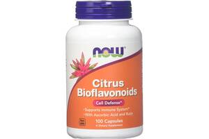 Цитрусовые биофлавоноиды с витамином С и рутином Citrus Bioflavonoids Now Foods 700 мг 100 капсул