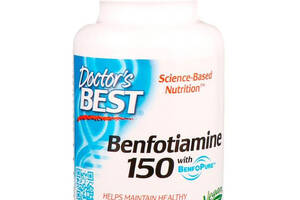 Тиамин Doctor's Best Benfotiamine with BenfoPure 150 mg 120 Veg Caps