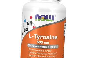 Тирозин Поддержка нейротрансмиттеров L-Tyrosine 500 Now Foods 120капс (27128027)