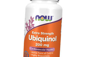 Убіхінол Посилена дія Ubiquinol 200 Now Foods 60гелкапс (70128030)