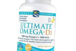 Ultimate Omega-D3 Nordic Naturals 60гелкапс Лимон (67352027)