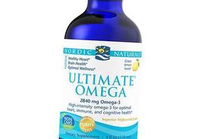 Ultimate Omega Liquid Nordic Naturals 119мл Лимон (67352024)