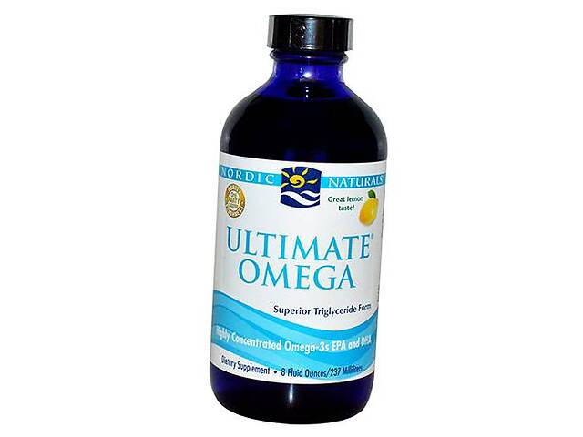 Ultimate Omega Liquid Nordic Naturals 237мл Лимон (67352024)