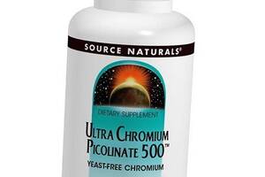 Ультра Хром Піколінат, Ultra Chromium Picolinate, Source Naturals 120таб (36355094)