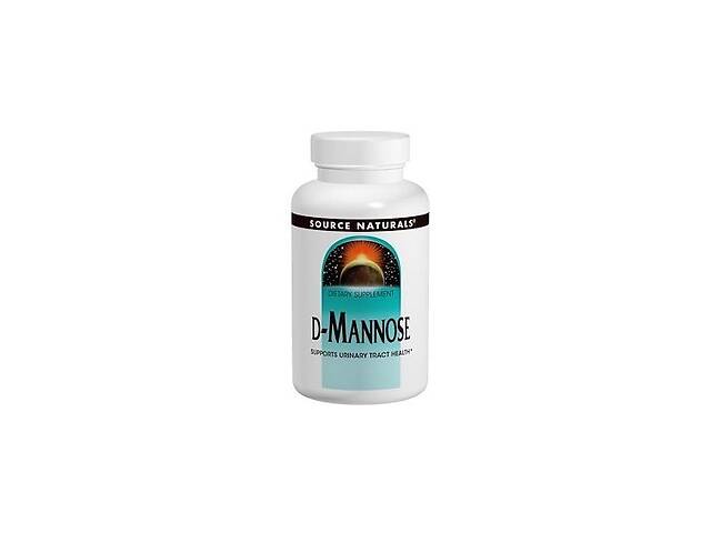 Урологический препарат Source Naturals D-Mannose 500 mg 60 Caps