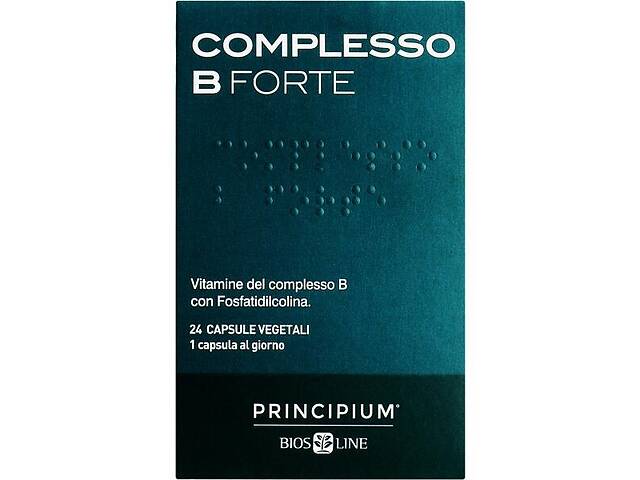 В комплекс Bios Line Principium Complesso B Forte 24 Veg Caps