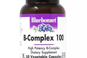 В комплекс Bluebonnet Nutrition B-Complex 100 50 Veg Caps BLB0416