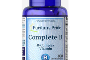 В комплекс Puritan's Pride Complete B (Vitamin B Complex) 100 Caplets