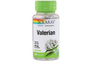 Валериана Valerian Solaray 100 капсул